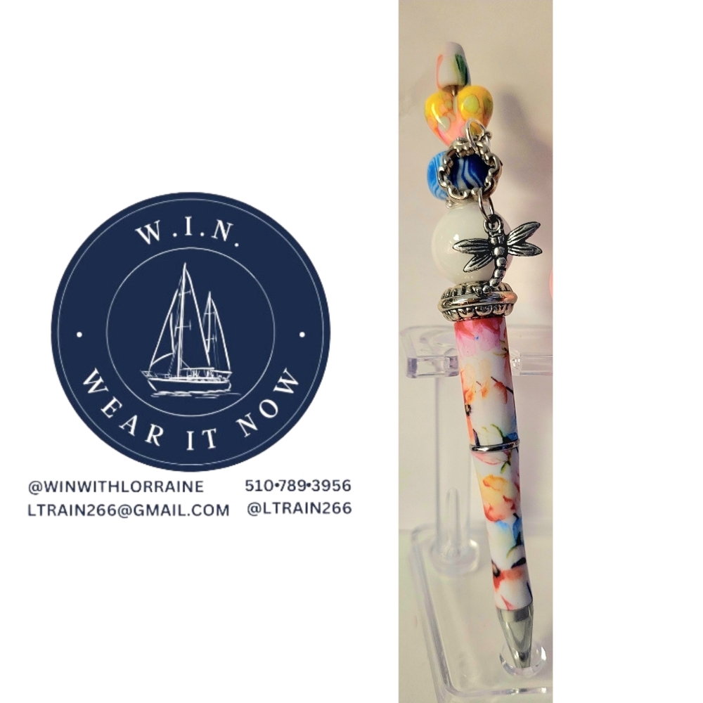 NEW Decorated Pens Created by me. $10 Ships From California